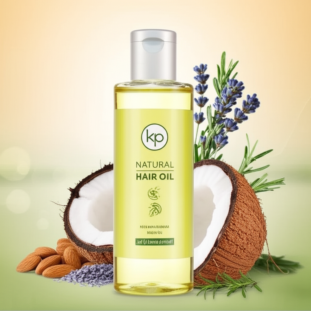 KP Naturals Hair Oil with Natural Ingredients